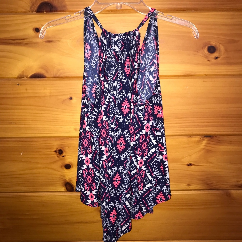 ✰ Patterned Racerback Tank Top ✰ - Picture 3 of 4